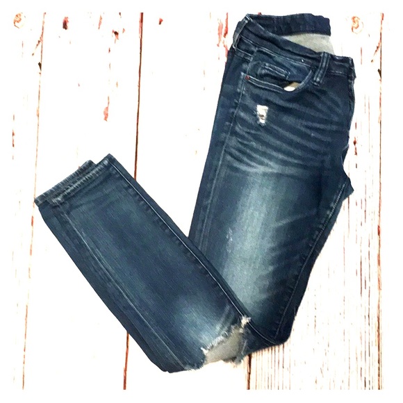 Blank NYC Skinny Classique Distressed Jeans, sz 28 - Picture 2 of 11